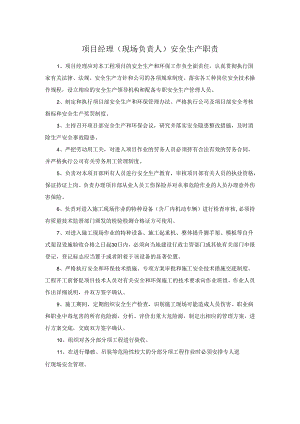 项目部安全生产责任制及考核记录.docx