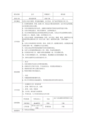会计岗位-职责说明书.docx