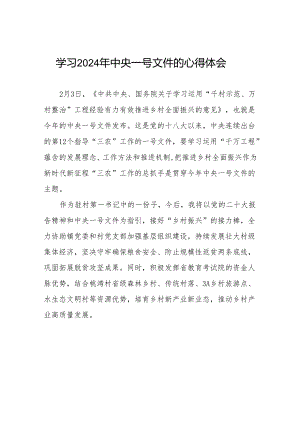 驻村书记关于学习贯彻《中共中央 国务院关于学习运用“千村示范、万村整治”工程经验有力有效推进乡村全面振兴的意见》心得体会二十四篇.docx