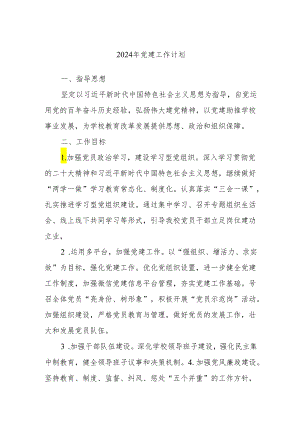 2024年党建工作计划.docx