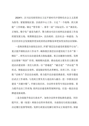 区司法局2024年重点工作计划.docx