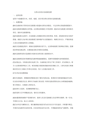 自然灾害的应急救援处置.docx