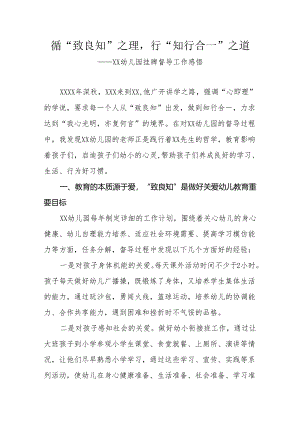 幼儿园挂牌督导工作感悟.docx