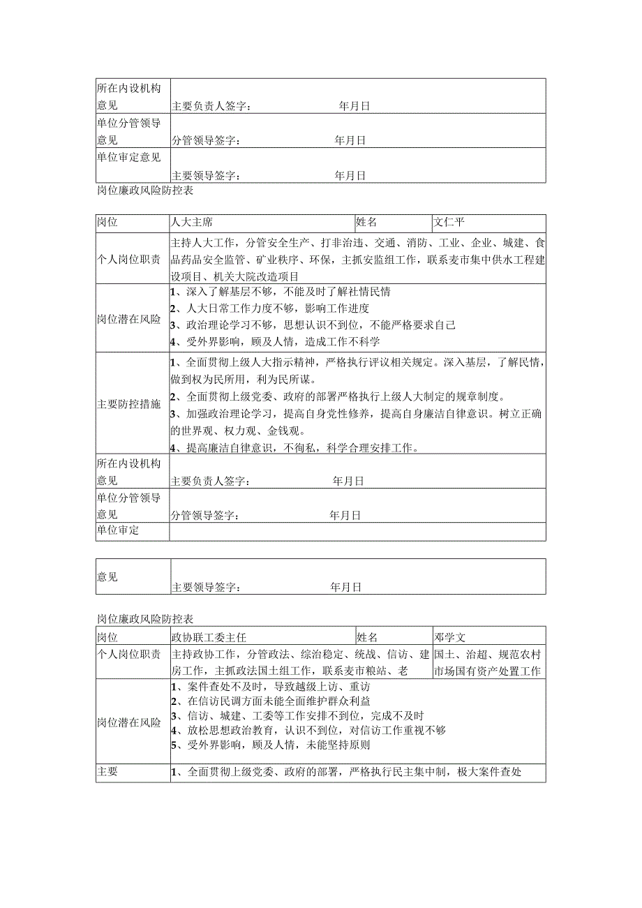 岗位廉政风险防控表.docx_第2页