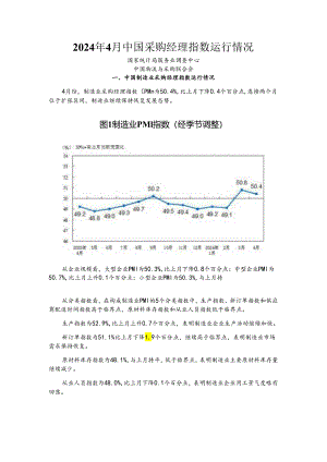 2024年4月中国采购经理指数运行情况.docx