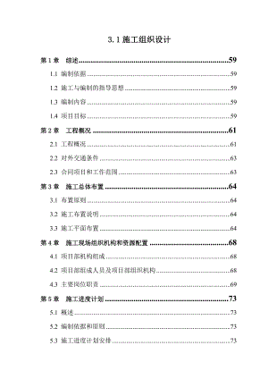 基本农田土地整理项目施工组织设计.doc