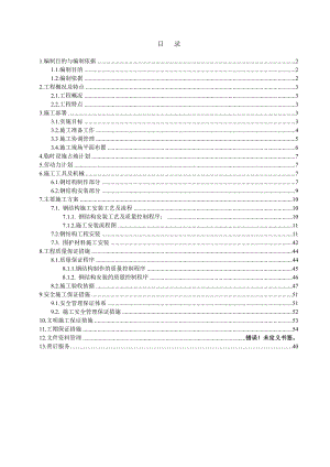 大厦钢结构施工组织设计.doc