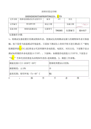 电阻测试仪作业指导书.docx