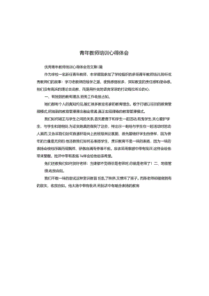 青年教师培训心得体会.docx