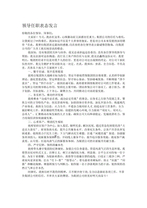 领导任职表态发言.docx