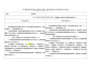 申报教师系列社会服务与推广型高级职务业绩条件审核表.docx