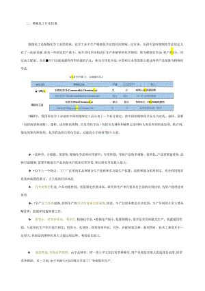 精细化工行业概况.docx