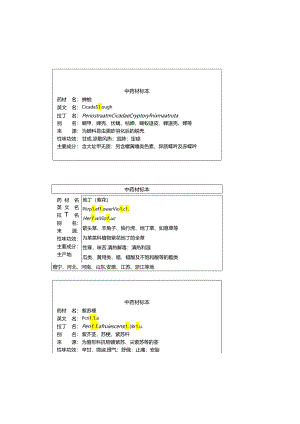 中药材标签(饮片)排版.docx