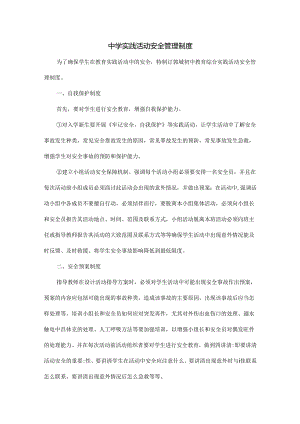 中学实践活动安全管理制度.docx
