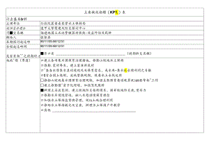 主要绩效指标(KPI)表(精).docx
