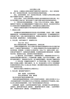 主要成土过程.docx