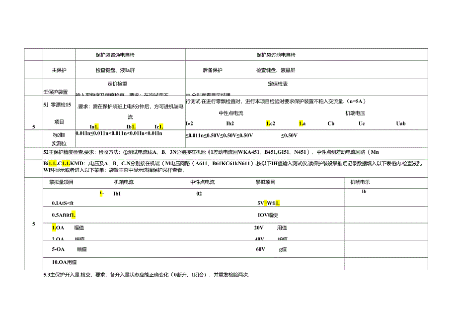 发机电微机保护装置检验作业指导书.docx_第3页