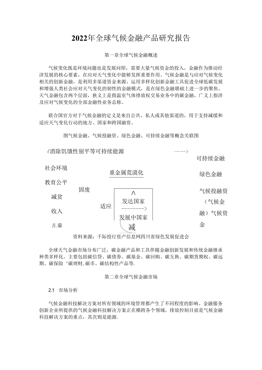 【研报】资产信息网:2022年全球气候金融产品研究报告.docx_第1页