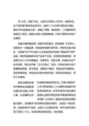 两优一先先进党支部事迹汇编.docx