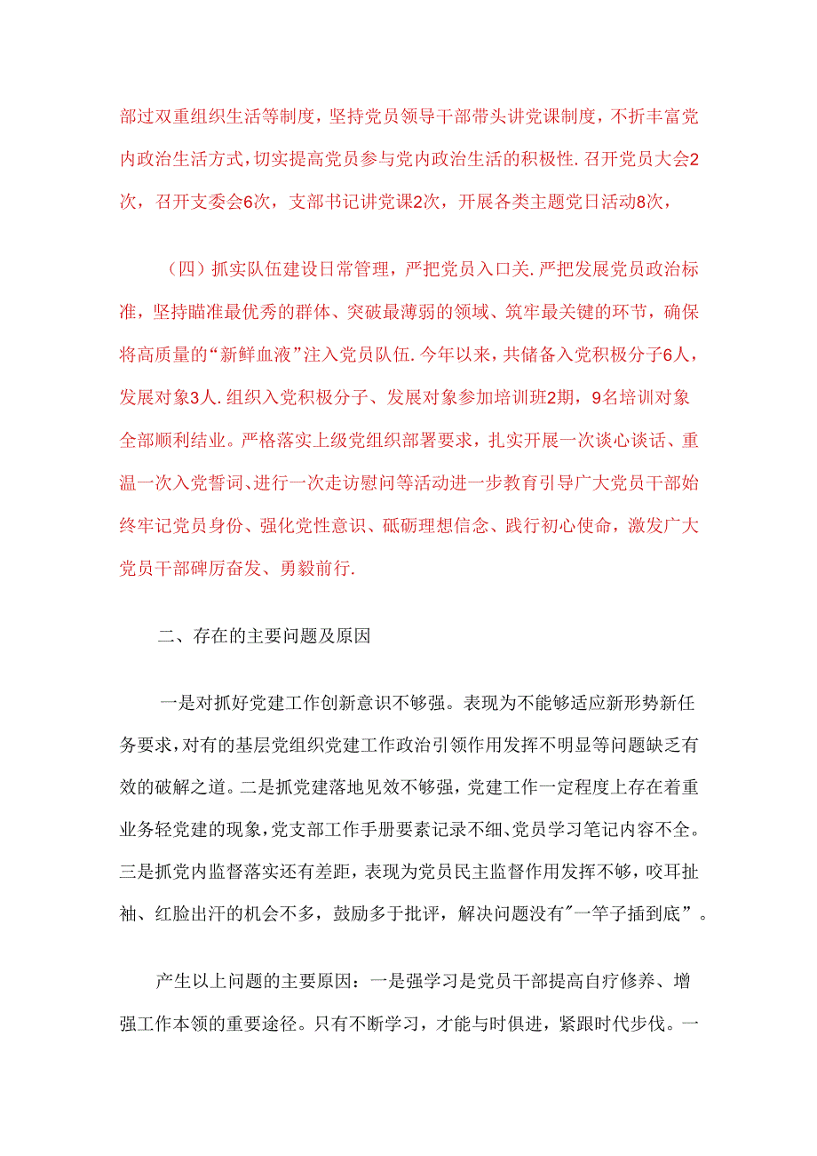 关于党支部上半年工作总结及下半年工作计划(精选).docx_第3页