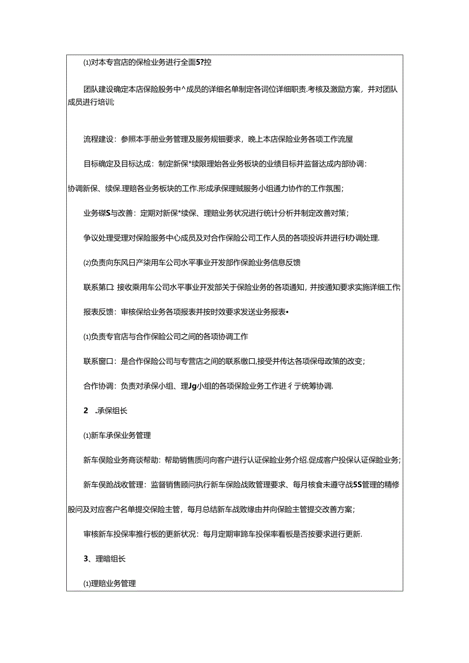 2024年4s店保险经理岗位职责(共8篇).docx_第3页