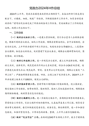 x政办2024年工作总结.docx
