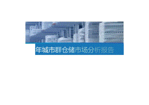 022年珠三角城市群仓储市场分析报告33页.docx