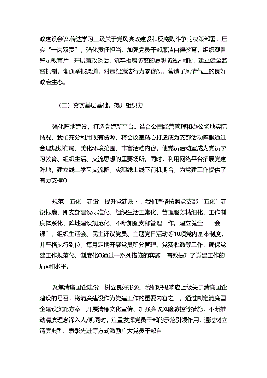 2024党支部党建工作总结(精选).docx_第3页