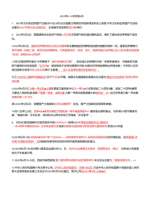 2023年6-12月时政.docx
