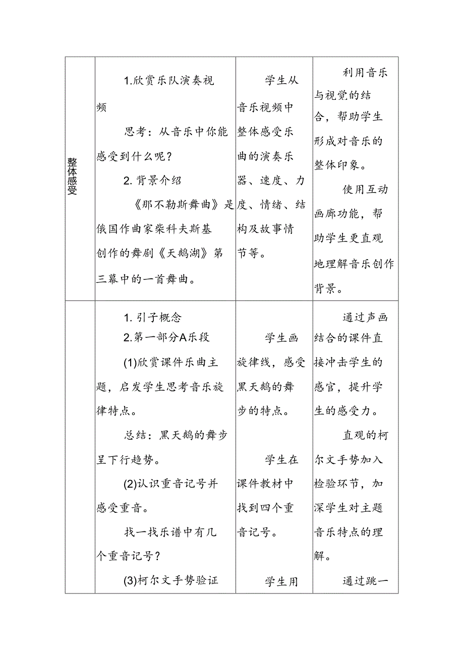 1《那不勒斯舞曲》(教案)-2023-2024学年人音版(2012)音乐四年级下册.docx_第3页