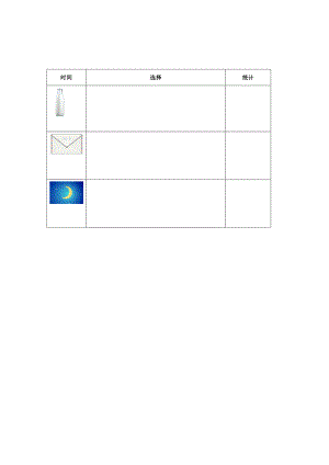 中班绘本数学《15只老鼠的礼物》15只老鼠的礼物统计表打印图-东方课堂.doc