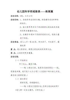 大班科学《纸大力士！》PPT课件教案微教案.docx