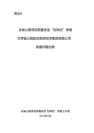 “大排查”问题清单汇总.docx