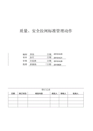 质量、安全拉闸标准管理动作.docx