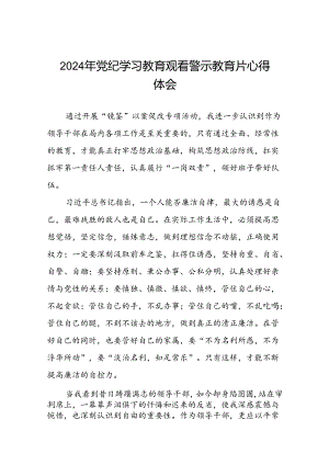 党员干部关于以案为鉴以案促改警示教育心得体会13篇.docx