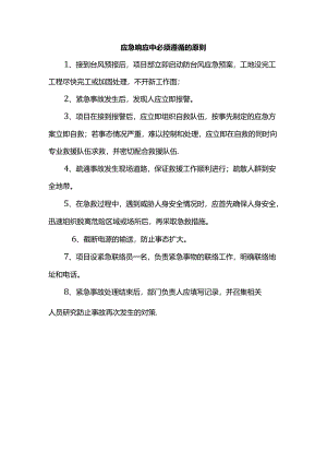应急响应中必须遵循的原则.docx