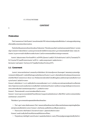 澳大利亚国家概况英文版.docx