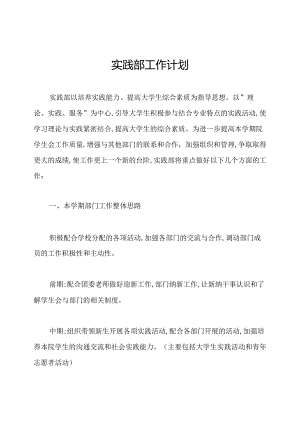 实践部工作计划.docx