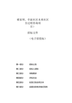 亭趾社区未来社区全过程咨询项目招标文件.docx
