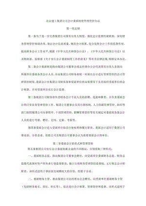 某集团财务会计及委派管理知识分析制度.docx