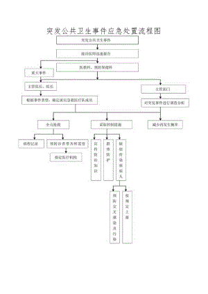 医院突发公共卫生事件应急处置流程图.docx