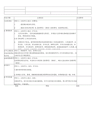医院整形医院顾客出院作业SOP流程.docx