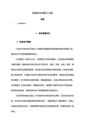 防高坠专项施工方案.docx