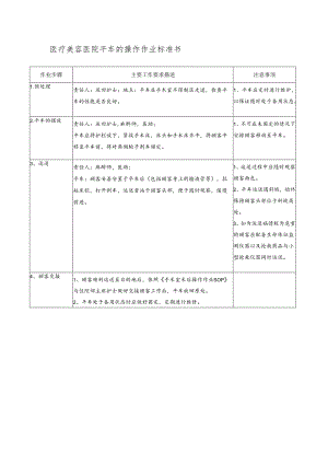 医院手术室平车的操作作业标准书.docx