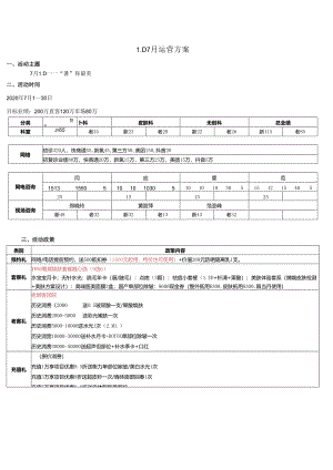医美整形7月运营方案.docx