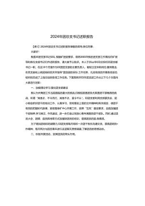 2024年团总支书记述职报告.docx
