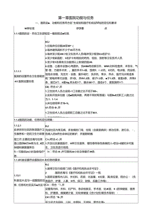 一级综合医院评审标准实施细则.docx
