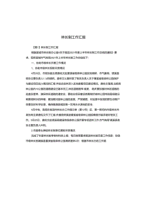 林长制工作汇报.docx