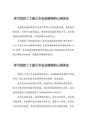学习二十届三中全会精神心得体会精选模板31篇.docx