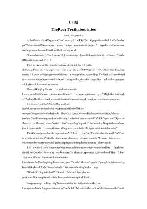 Unit-5-The-Real-Truth-About-Lies课文翻译综合教程三.docx